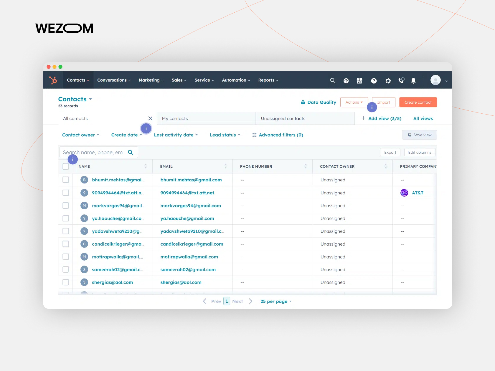 HubSpot CRM